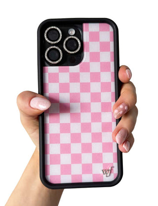 Checkers | Pink iPhone Case