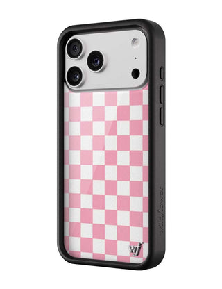 Checkers | Pink iPhone Case