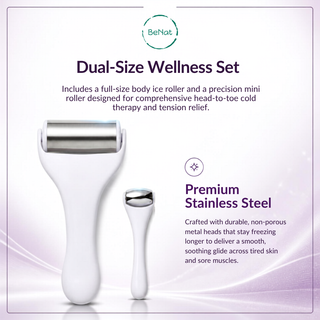 2-Piece Face & Eye Ice Roller Set