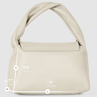Italian Full-Grain Leather Top-Handle Bag | Perugia