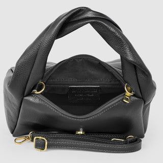 Italian Full-Grain Leather Top-Handle Bag | Perugia